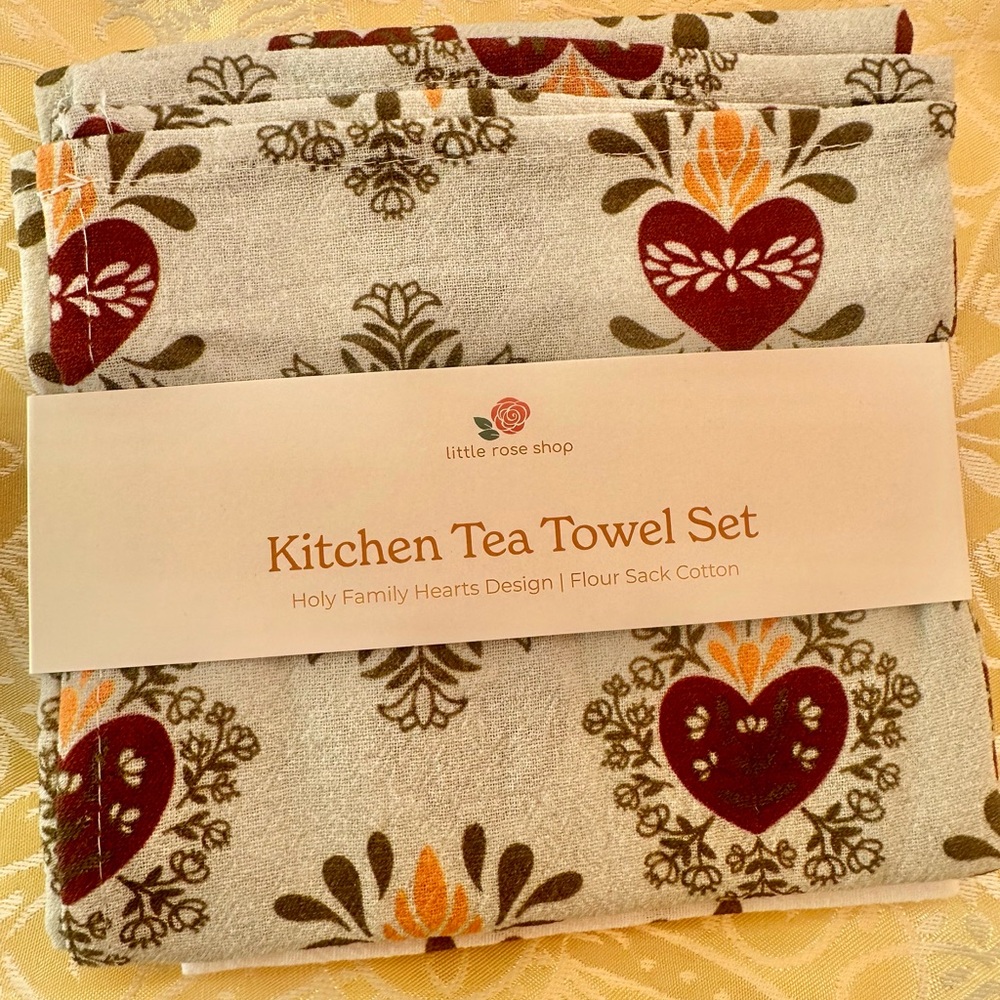 Holy Family Kitchen Tea Towel Set